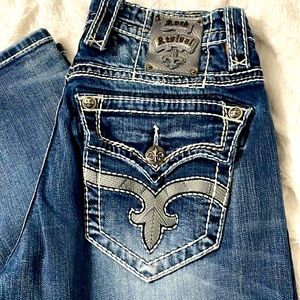 Mens Rock Revival Jeans